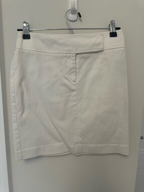 Holt Renfrew White Women's Mini Skirt Size 0